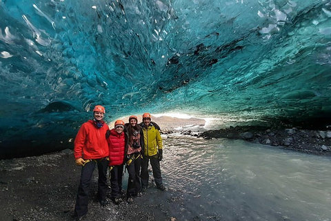 Crystal Blue Ice Cave