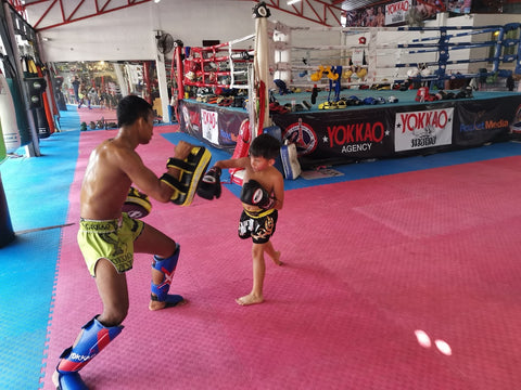 Authentic Muay Thai Training Session at Yokkao Training Center