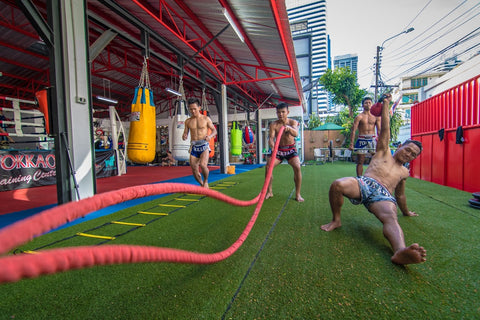 Authentic Muay Thai Training Session at Yokkao Training Center