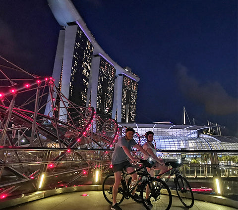 Marina Bay Night Bike Tour
