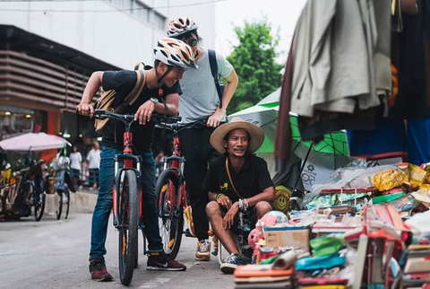 Hidden Bangkok Bike and Food Tour