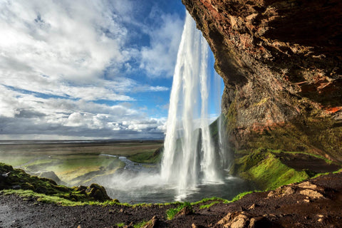 Glacier Hike, South Coast Waterfalls & Black Sand Beach