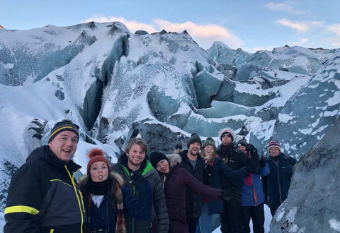 South Coast Waterfalls, Glacier & Black Sand Beach Tour