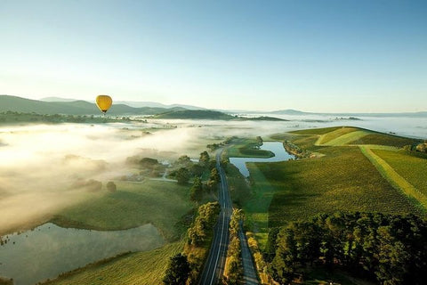 Hot Air Ballooning at Yarra Valley