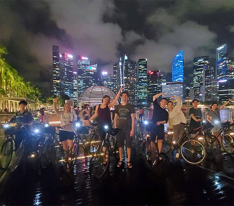 Marina Bay Night Bike Tour