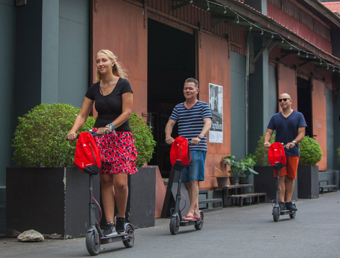 Scoot - Chiang Mai Old City E-Scooter Tour (Go Scarlet)