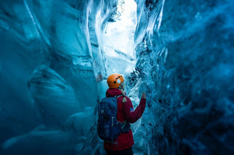 Crystal Blue Ice Cave